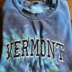 Vermont tye dye sweatshirt